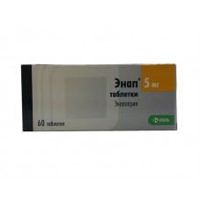 Энап 5 мг 60 табл