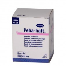 Бинт peha-haft 4 м * 6 см белый самофиксирующийся