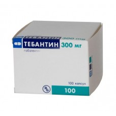 Тебантин 300 мг 100 капс