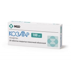 Козаар 100 мг 28 табл