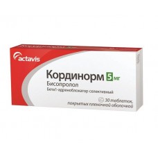 Кординорм 5 мг 30 табл