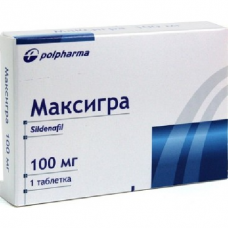 Максигра 100 мг 1 табл