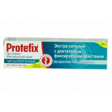 Протефикс крем фиксирующий для зубных протезов гипоаллергенный 40 мл