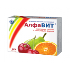 Алфавит с фруктовым вкусом 60 табл