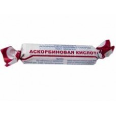 Аскорбиновая кислота с сахаром 25 мг 10 табл