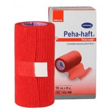 Бинт peha-haft 4 м * 10 см красный самофиксирующийся