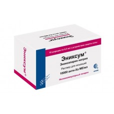 Эниксум раствор для инъекций 10000 ме/мл 0,3 мл 10 шприц