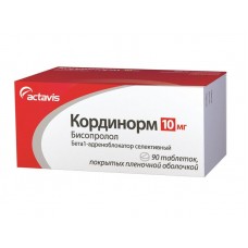 Кординорм 10 мг 90 табл