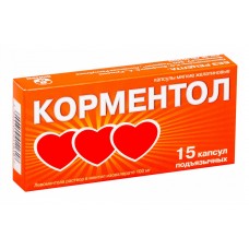 Корментол 100 мг 15 капсулы подъязычные