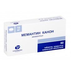 Мемантин канон 10 мг 90 табл