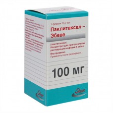 Паклитаксел-эбеве концентрат для инфузий 6 мг/мл 16,7 мл 1 фл