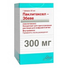 Паклитаксел-эбеве концентрат для инфузий 6 мг/мл 50 мл 1 фл