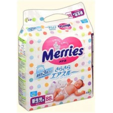 Подгузники merries 0-5кг N88