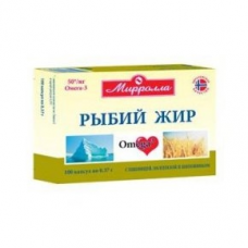 Рыбий жир миролла 100 капс