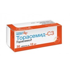 Торасемид-сз 10 мг 30 табл