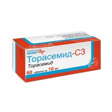 Торасемид-сз 10 мг 60 табл