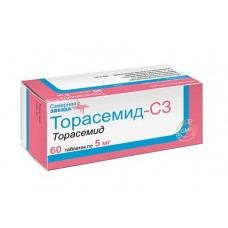 Торасемид-сз 5 мг 60 табл