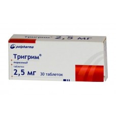 Тригрим 2,5 мг 30 табл