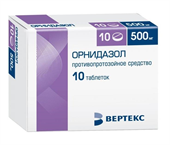 орнидазол-вертекс 500 мг 10 табл фото